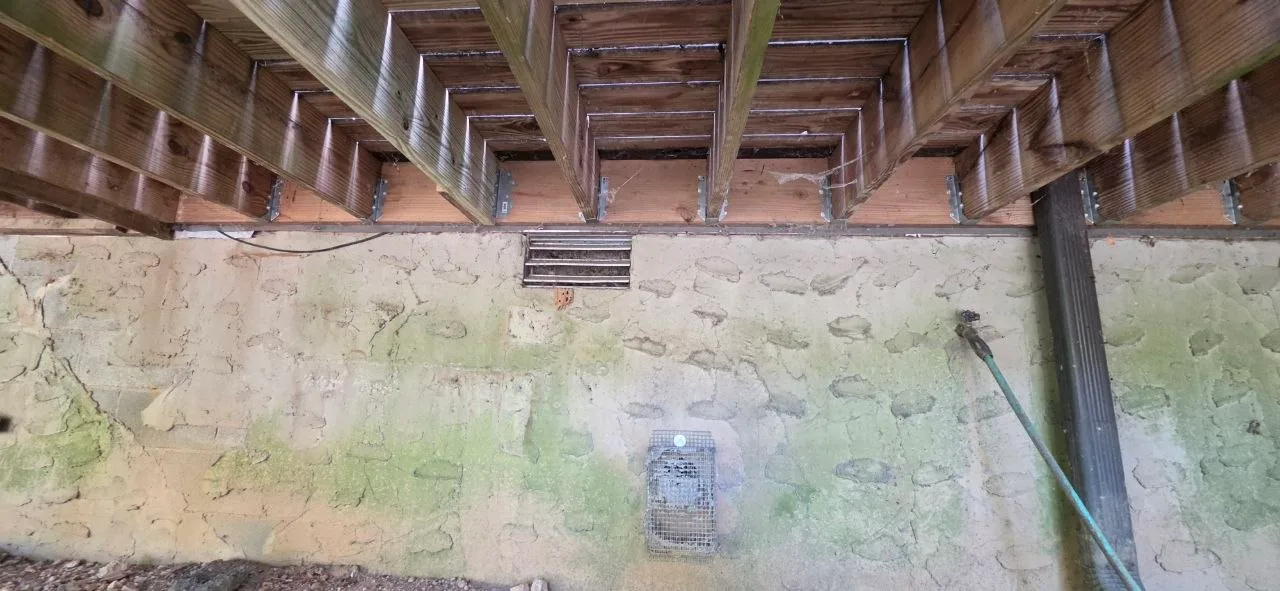 Deck structural repair work in Hixson TN by We Fix IT Crew